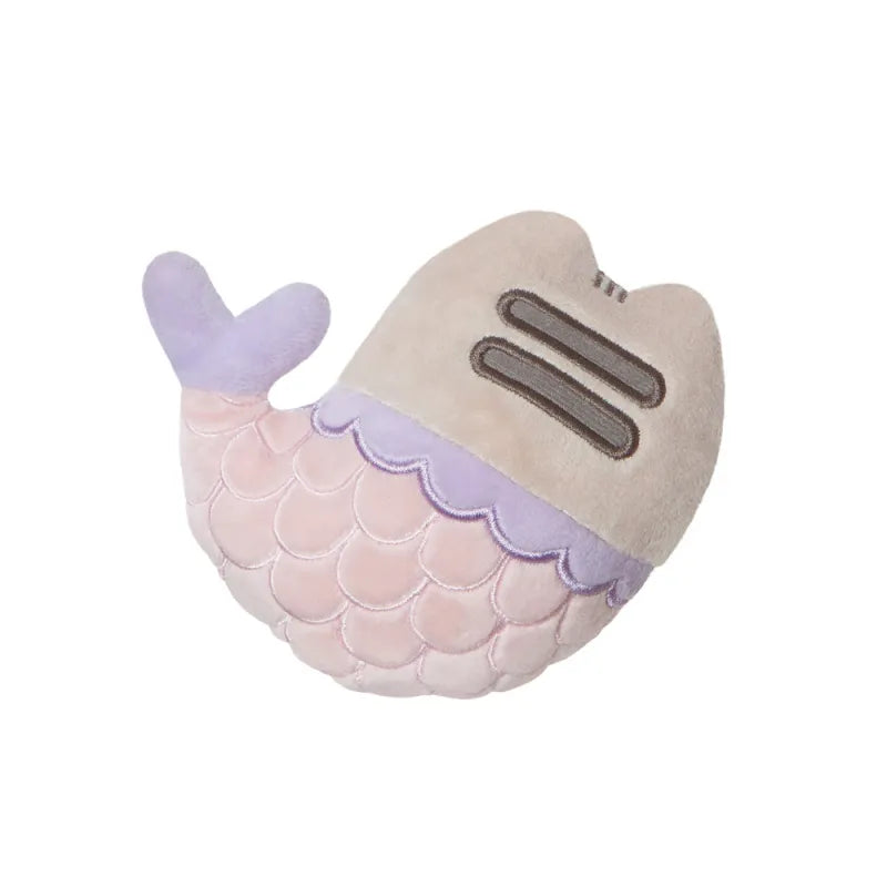 Pusheen – pliušinis žaislas undinėlė su kriaukle 12 cm