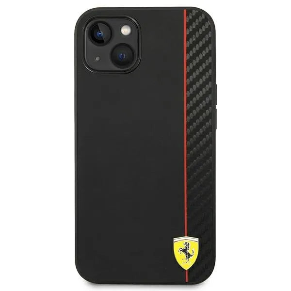 Ferrari Carbon – dėklas iPhone 14 Plus (juodas)