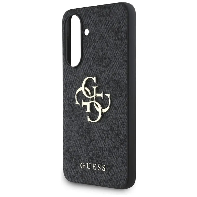 Guess Big 4G Logo Classic Logo - Dėklas Samsung Galaxy A56 5G telefonui (juodas)