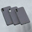 Nordic Elements Original Gefion – dėklas iPhone XR su tikros klevo medienos apdaila (Mid Grey)