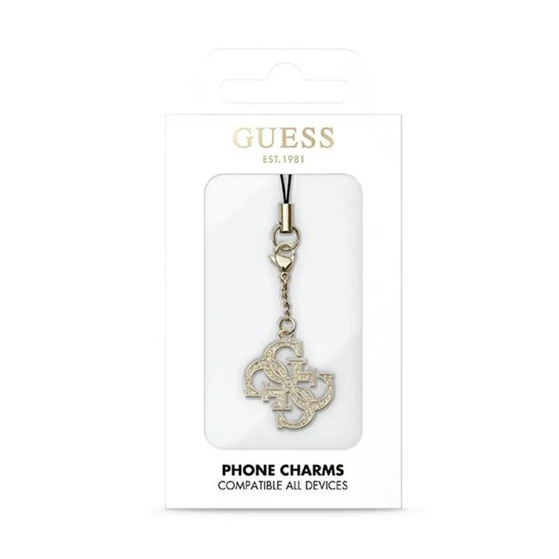 Guess Phone Strap 4G Glitter Charm – telefono pakabukas