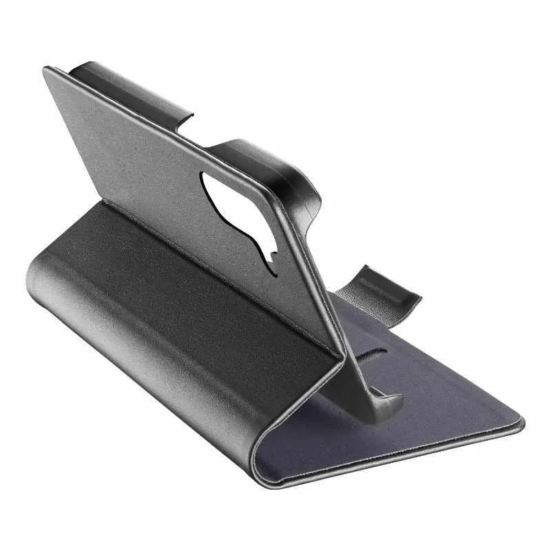 „Cellularline Book Case“ – „Samsung Galaxy A15 4G / 5G“ dėklas (juodas)