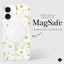 Kate Spade New York Protective Gems MagSafe – dėklas iPhone 16 (Sunshine Floral)