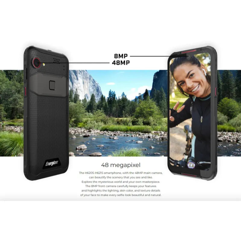 Energizer HardCase H620S - išmanusis telefonas 4GB RAM 64GB 6.2" 4G Dual Sim ES (juodas)
