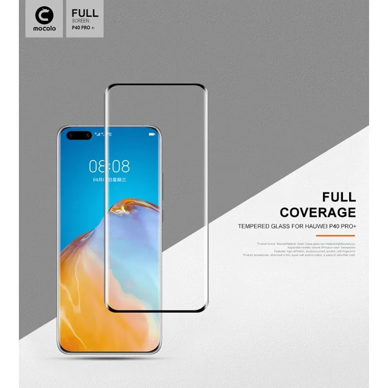 Mocolo 3D Glass Full Glue - Apsauginis stiklas Huawei P40 Pro