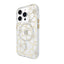 Case-Mate Floral Gems MagSafe – dėklas „iPhone 15 Pro“ (auksinis)
