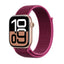Crong Nylon – Sportinė apyrankė skirta Apple Watch 38/40/41/42 mm (Magenta Fusion)