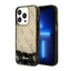 Guess Liquid Glitter Transculent 4G – dėklas iPhone 14 Pro (juodas)