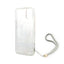 Guess Flower Cord – dėklas iPhone 14 Plus telefonui (violetinis)