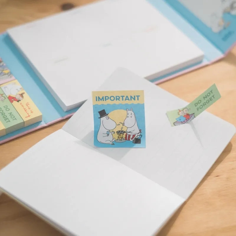 Moomins – A4 savaitės planuoklis su lipniais lapeliais