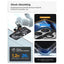Spigen Ultra Hybrid Mag MagSafe dėklas skirtas Samsung Galaxy S26 (Zero One Black)