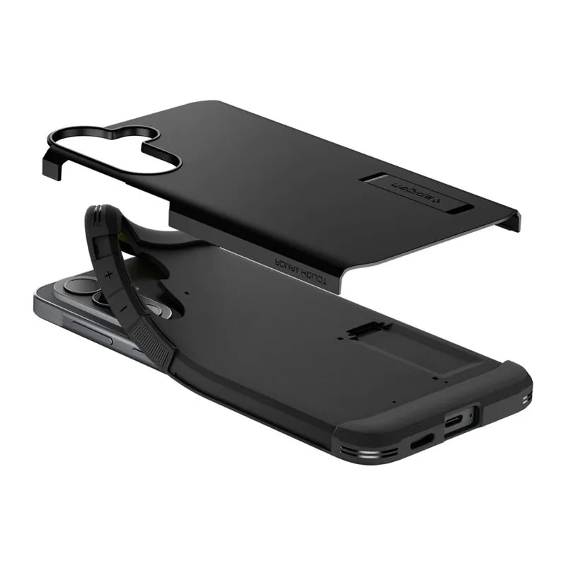 Spigen Tough Armor – dėklas Samsung Galaxy A57 5G (juodas)