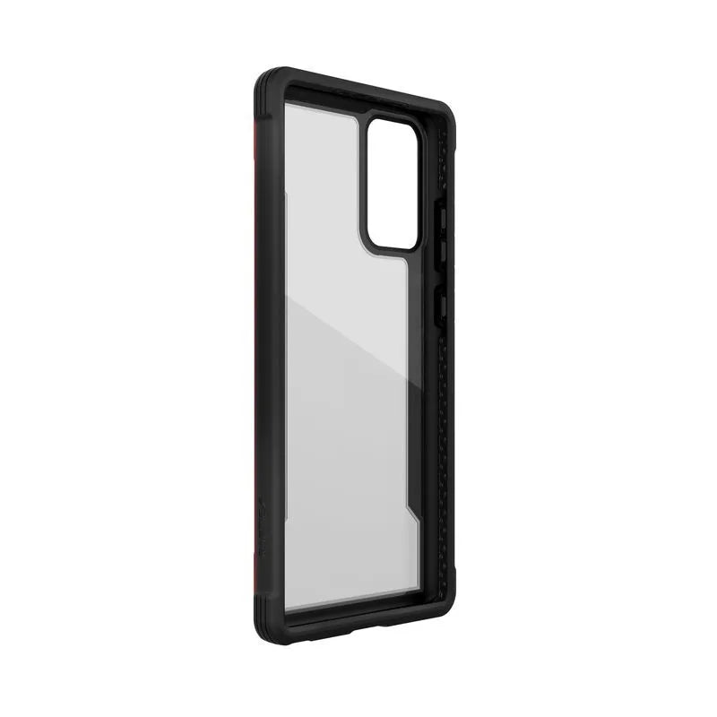 X-Doria Raptic Shield – aliumininis dėklas Samsung Galaxy Note 20 (kritimo testas 3m) (raudonas)
