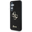 Guess Fixed Glitter Big 4G Metal Logo – dėklas Samsung Galaxy S25 (juodas)