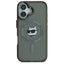 Karl Lagerfeld IML Metal Choupette Head MagSafe – Dėklas iPhone 16 (juodas)