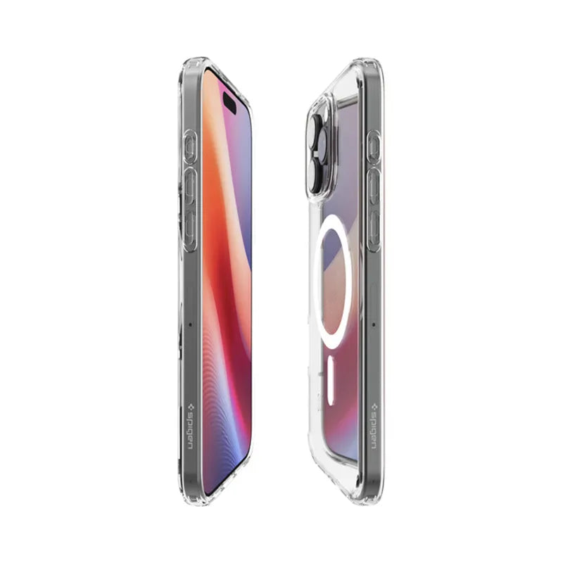 Spigen Ultra Hybrid Mag MagSafe – dėklas iPhone 16 Pro (baltas)