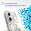 Speck Presidio Lux ClickLock & MagSafe – iPhone 16 dėklas (Sunshine Daisies / Skaidrus / Auksas)