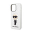 Karl Lagerfeld Silicone NFT Ikonik – dėklas iPhone 14 Pro Max (baltas)