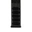 Crong Nylon Reflex – sportinis dirželis Apple Watch 38/40/41/42 mm (juodas)