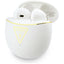 Guess Gold Line Triangle – TWS „Bluetooth“ ausinės + įkrovimo dėklas (baltos)
