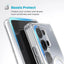 Speck Presidio Perfect-Clear Magnet – Samsung Galaxy S25 Ultra MagSafe dėklas (skaidrus / chromo apdaila / Serene Silver)