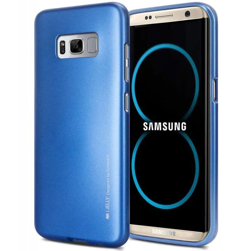 Mercury I-Jelly – Dėklas Samsung Galaxy S8+ (Mėlynas)