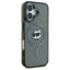 Karl Lagerfeld IML Metal Choupette Head MagSafe – Dėklas iPhone 16 (juodas)