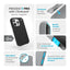 Speck Presidio2 Pro ClickLock & MagSafe dėklas iPhone 15 Pro (juodas / pilkas / baltas)
