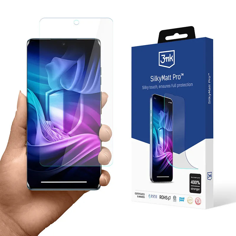 3mk Silky Matt Pro – matinė apsauginė plėvelė Motorola Edge 50 Fusion telefonui