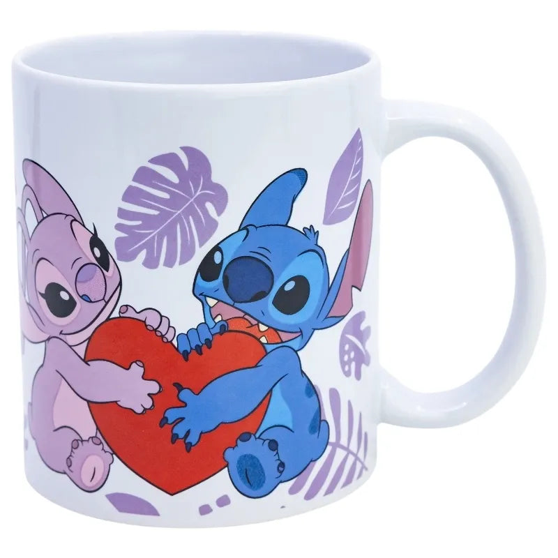 Disney Stitch – keraminis puodelis dovanų dėžutėje iš „Stitch & Angel“ kolekcijos, 325 ml