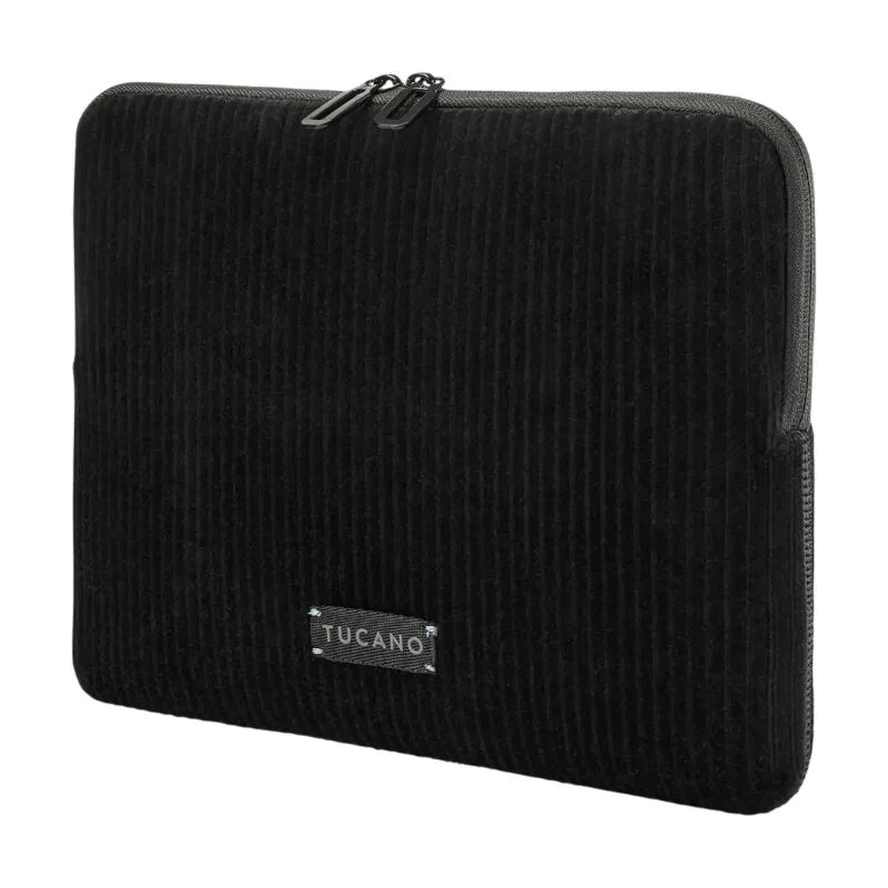 TUCANO Velluto 2 – Dėklas MacBook Air 13" (M5/M4/M3/M2/M1/2026-2018) / Pro 13" / nešiojamajam kompiuteriui 12" (juodas)