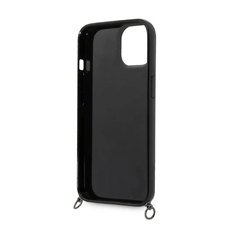Karl Lagerfeld Color Stripes Strap – dėklas iPhone 14 (rožinis)