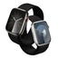 Crong Nylon Reflex – sportinis dirželis Apple Watch 38/40/41/42 mm (juodas)