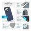 Speck Presidio2 Pro ClickLock & MagSafe – dėklas iPhone 16 Pro Max (Coastal Blue / Dust Gray / White)