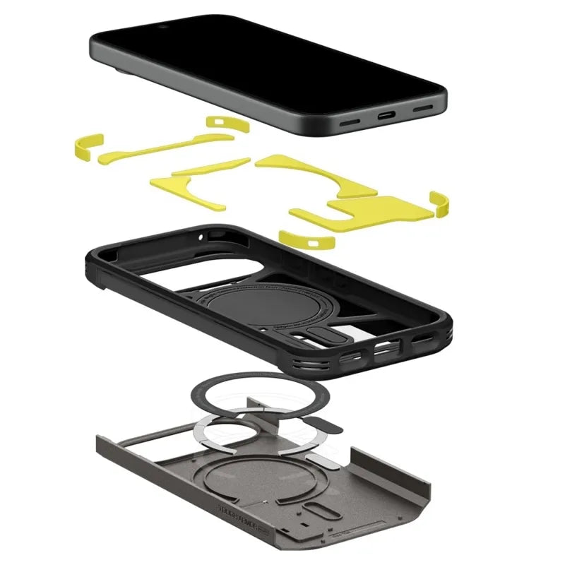 Spigen Tough Armor Mag MagSafe - dėklas Google Pixel 11 (pilkas)