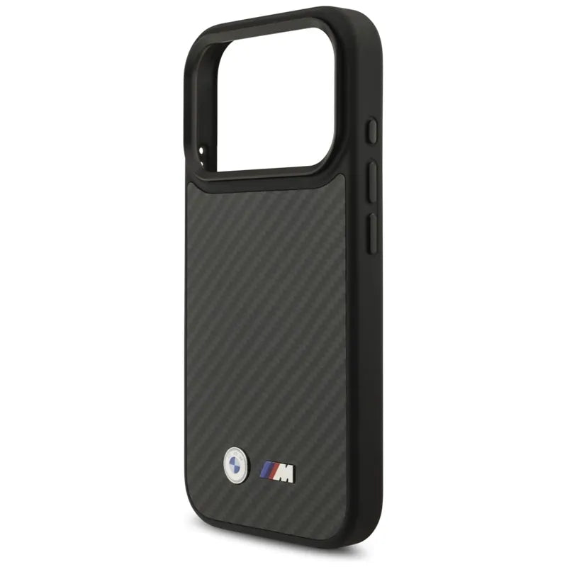 BMW M Kevlar Matt MagSafe – dėklas, skirtas iPhone 17 Pro (juodas)