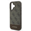 Guess 4G Bottom Stripe – dėklas iPhone 16 Plus (rudas)