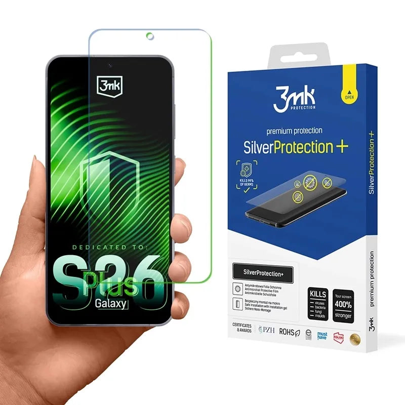 3mk SilverProtection+ – Apsauginė plėvelė Samsung Galaxy S26+ telefonui