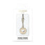 Guess Phone Strap Heart Diamond Charm su cirkonio akmenimis - telefono pakabukas