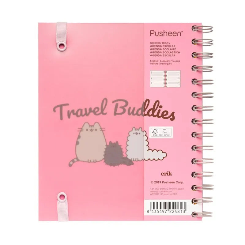 Pusheen – Planuotė 2019/2020 (15,5 x 19 cm)