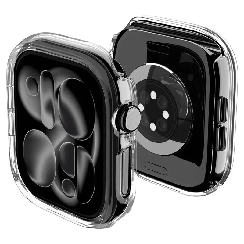 „Spigen Thin Fit“ – dėklas, skirtas „Apple Watch 12“ (42 mm), skaidrus