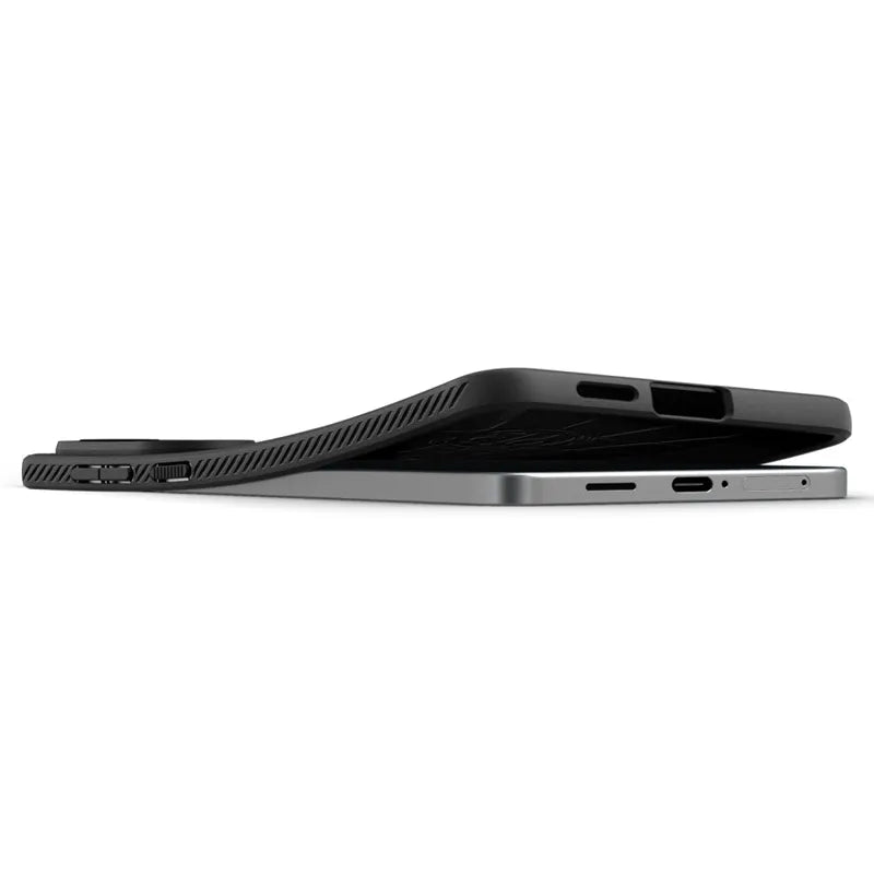 Spigen Liquid Air – dėklas Samsung Galaxy S25 Edge (matinė juoda)