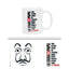 La Casa De Papel – keraminis puodelis dovanų dėžutėje 330 ml (La Casa De Papel kaukė)