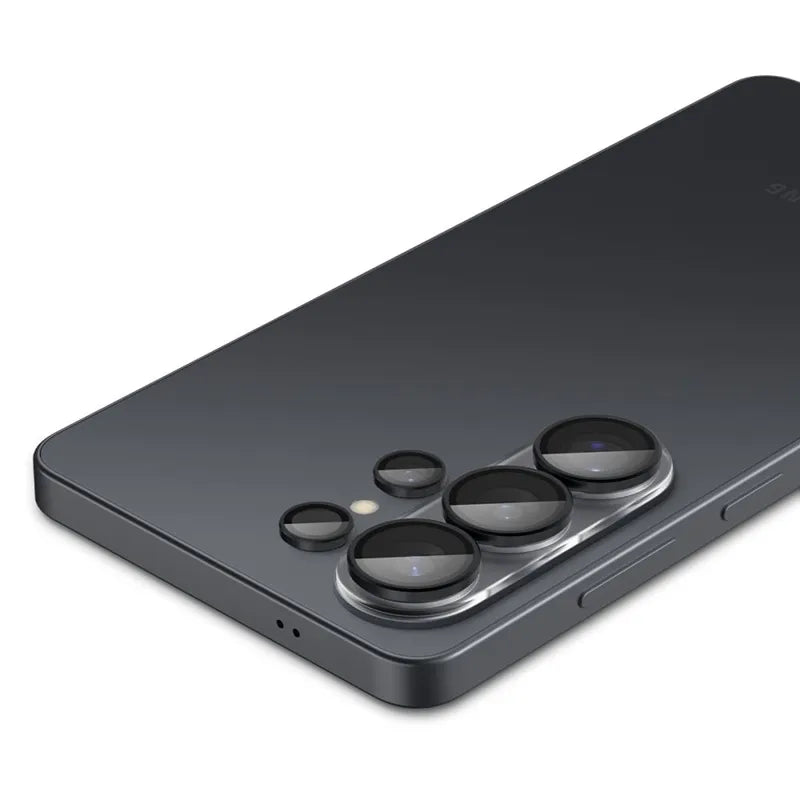 Spigen Optik Pro HD GLAS.tR EZ Fit kameros apsauga 2 vnt. pakuotė - kameros lęšių apsauga Samsung Galaxy S26 Ultra (juoda)