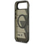 BMW M IML Metal Buttons Tricolor Lines MagSafe – dėklas iPhone Air (antracito spalvos)