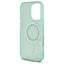 Guess IML Rhinestones MagSafe – dėklas iPhone 16 Pro Max telefonui (žalias)
