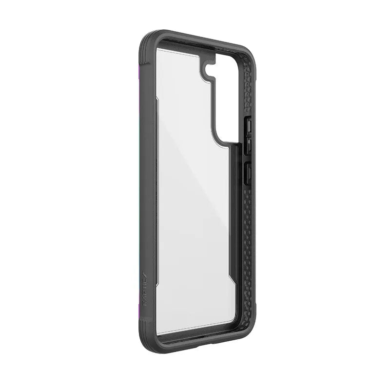X-Doria Raptic Shield Pro – dėklas Samsung Galaxy S22+ 5G (antibakterinė apsauga) (vaivorykštinis)