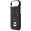 Karl Lagerfeld Choupette Pin MagSafe – dėklas iPhone Air (juodas)