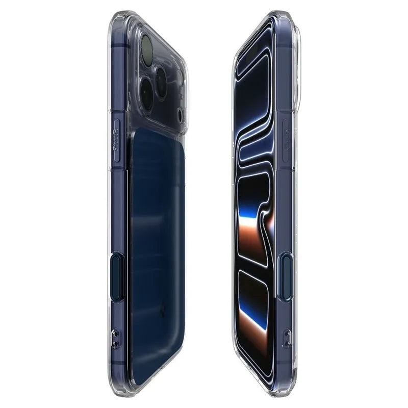 Spigen Ultra Hybrid T Mag MagSafe – dėklas iPhone 17 Pro (matinė mėlyna)