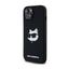 Karl Lagerfeld Silicone Choupette Head MagSafe – dėklas iPhone 15 Plus / 14 Plus (juodas)